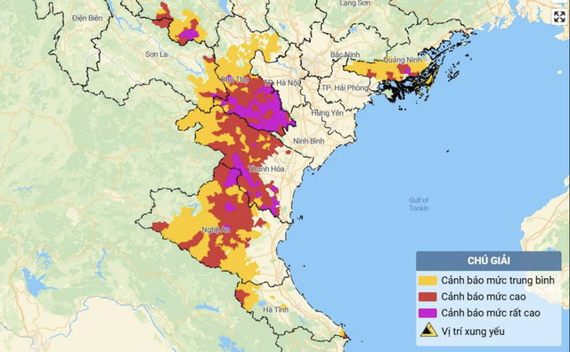 Vietnam braces for heavy rains and flood risks as monsoon intensifies across north, central and south