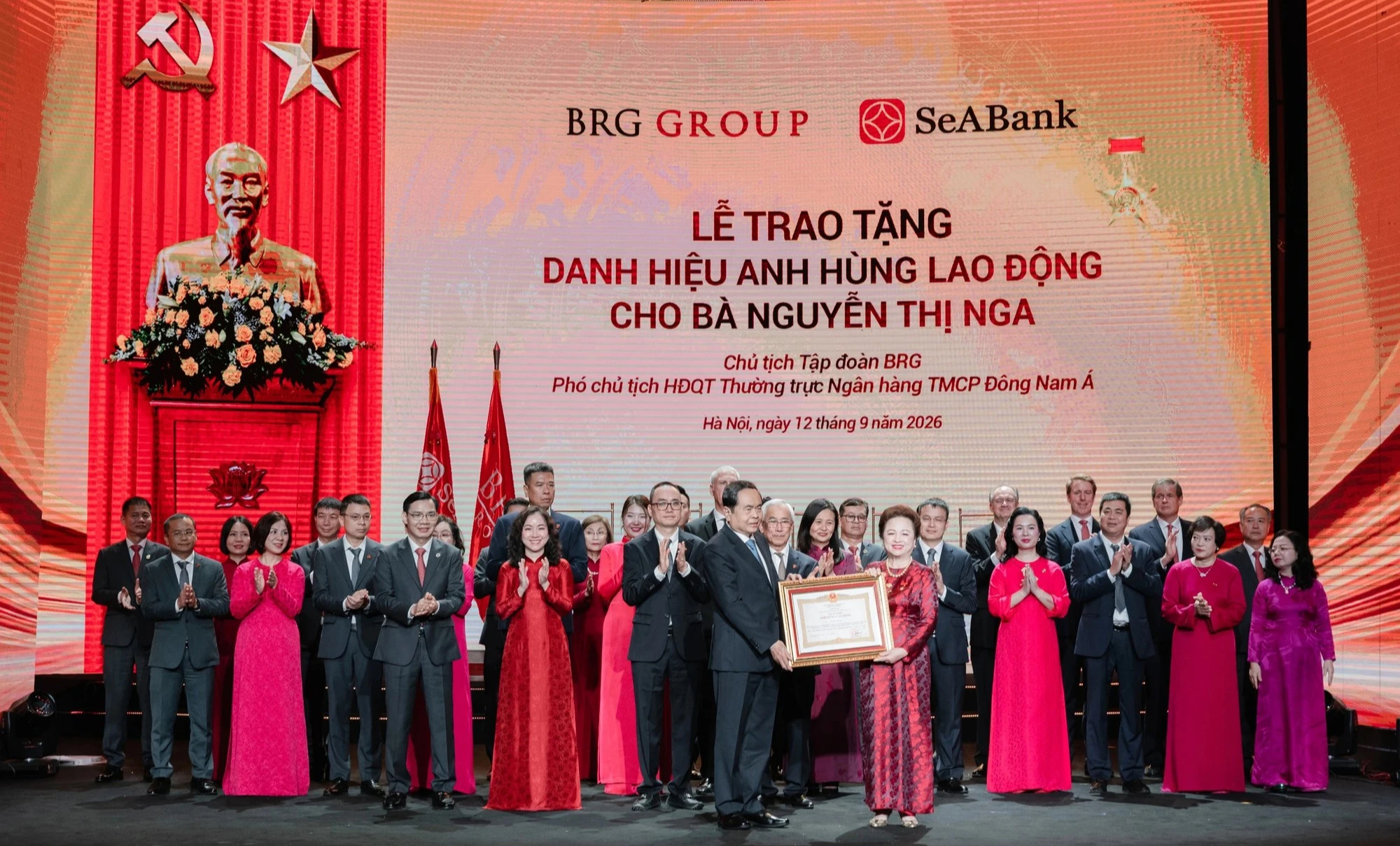 BRG Chairwoman Nguyen Thi Nga Honored as Hero of Labor in Vietnam’s Renovation Era
